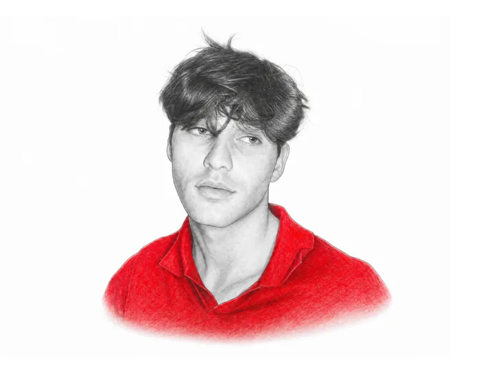 Leandro Ferrari, passport photo